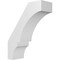 Ekena Millwork 5 1/2-in. W x 14-in. D x 18-in. H Balboa Architectural Grade PVC Knee Brace BRCP055X14X18BOA - alternate 1